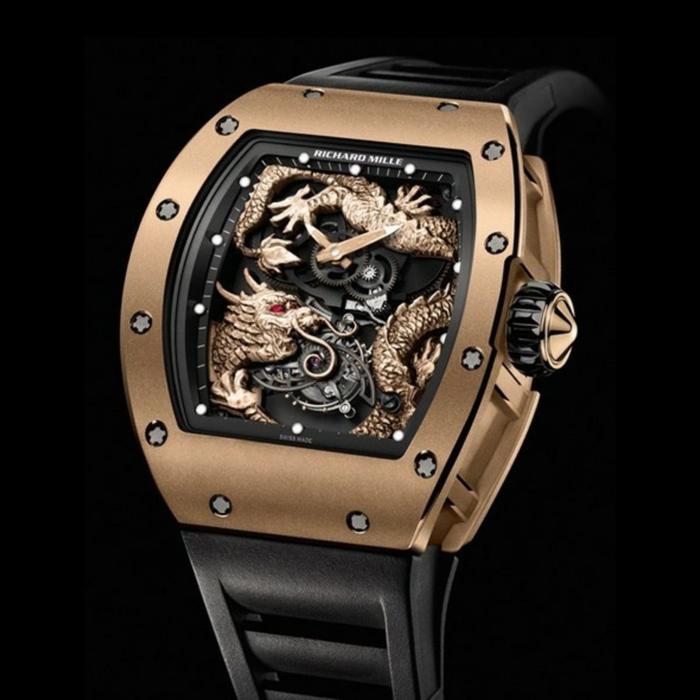 Jam tangan Automatic Swiss RM 057 Dragon Jackie Chan Sapphire fullset