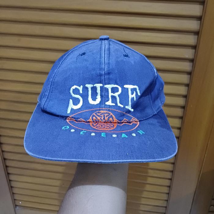 Topi Simple Cap Surf Ocean Classic Vintage