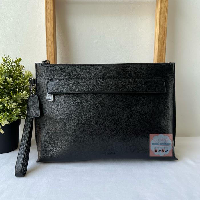 Coach Pouch Carryall Black