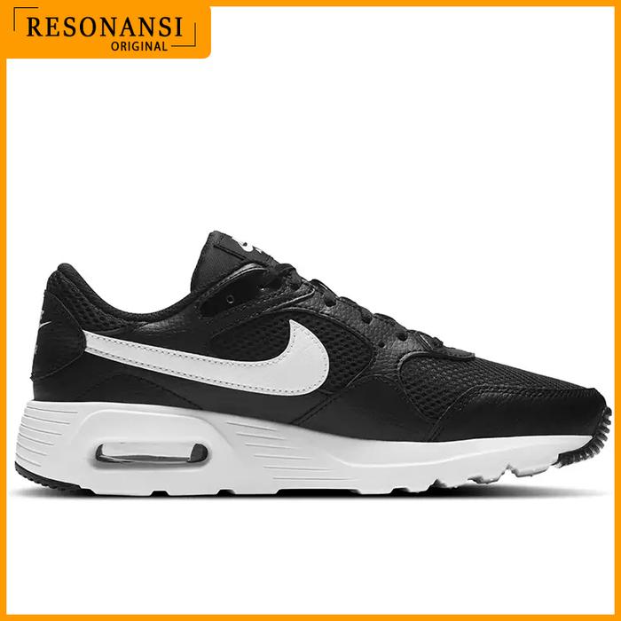 SEPATU WANITA TERBARU NIKE ORIGINAL SNEAKERS AIR MAX SC HITAM KEREN