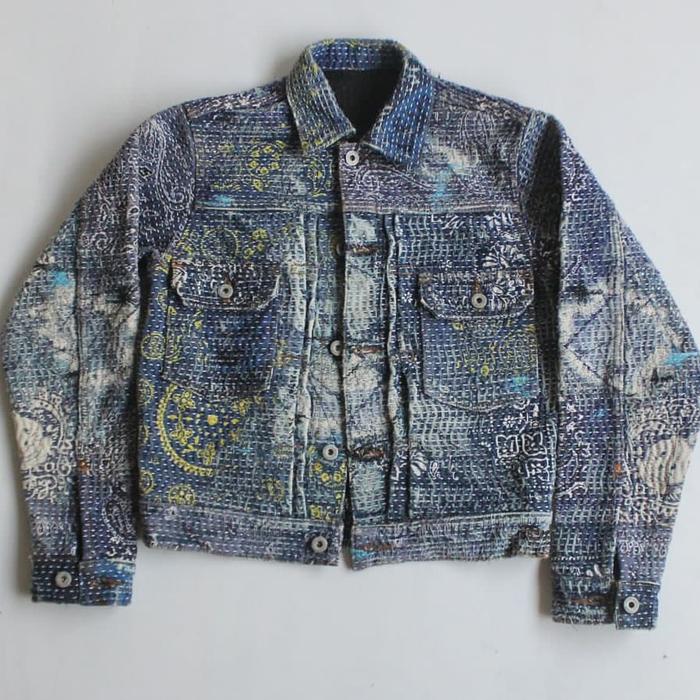 Levis Vintage Type 2 Custom Sashiko Sorosjacket