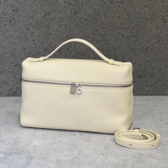 bag Loro P tas LP27 Extra Pocket Bag in White SHW