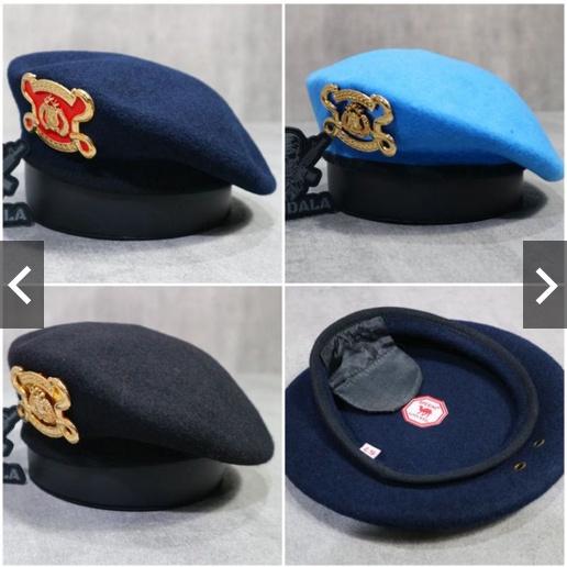 Baret Camel sabhara / Baret Camel Provost / Baret Camel Brimob