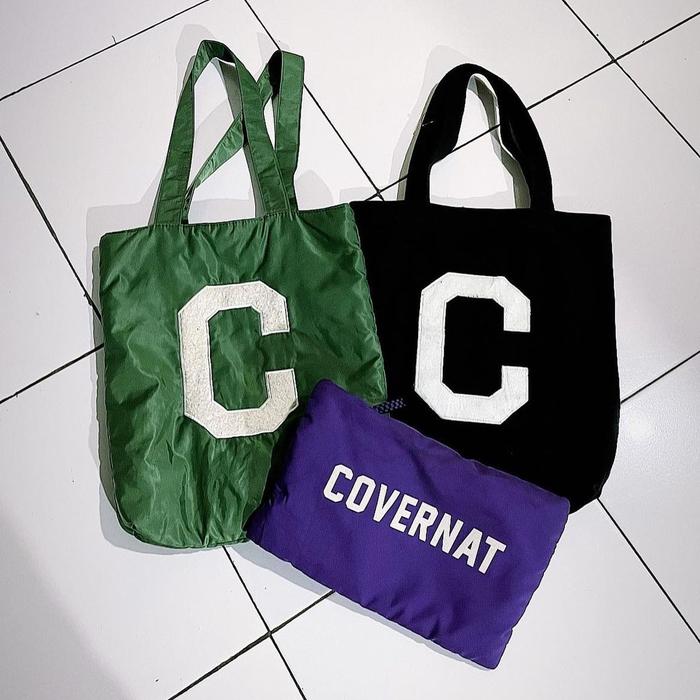 covernat totebag bundling kanvas mic nilon