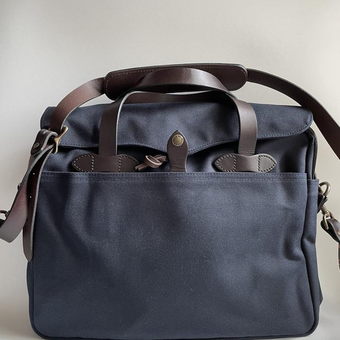 Filson briefcase 256 Navy edisi original