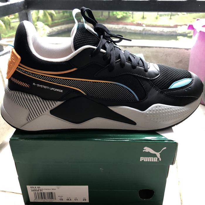Sepatu Puma RS-X 3D Black Harbor