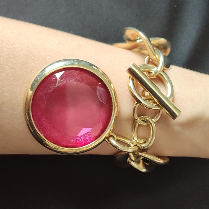 Lee Angel for Neiman Marcus Tuxedo Chic Bracelet Gelang A934