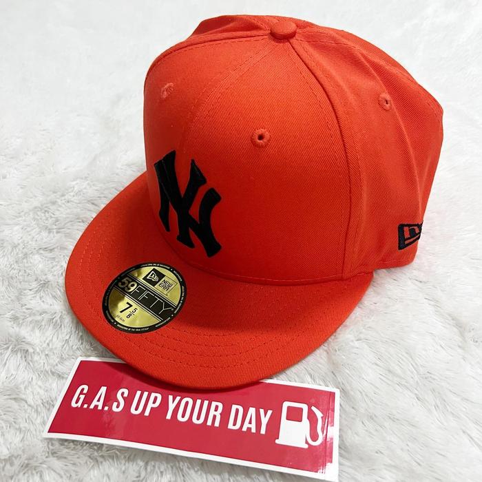 NEW ERA CAP 59FIFTY NY YANKEES WORLD SERIES 1962 ORANGE