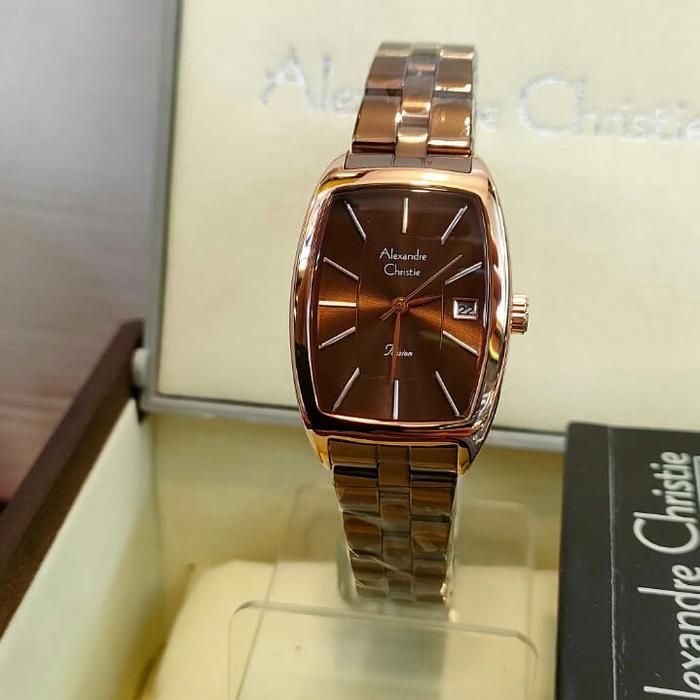 Jam wanita ORIGINAL Alexandre Christie AC 2961 LD Stainless