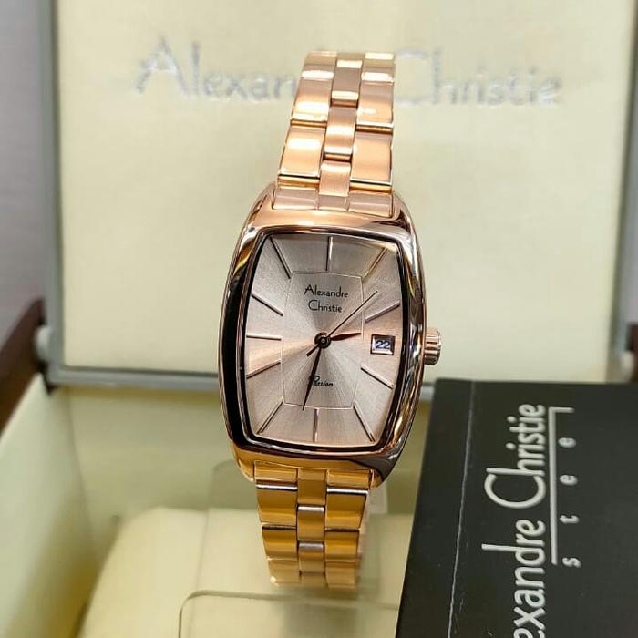 Jam wanita ORIGINAL Alexandre Christie AC 2961 LD Stainless Steel