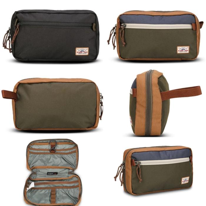 handbag eiger Z-portege toiletry tas tangan eiger original