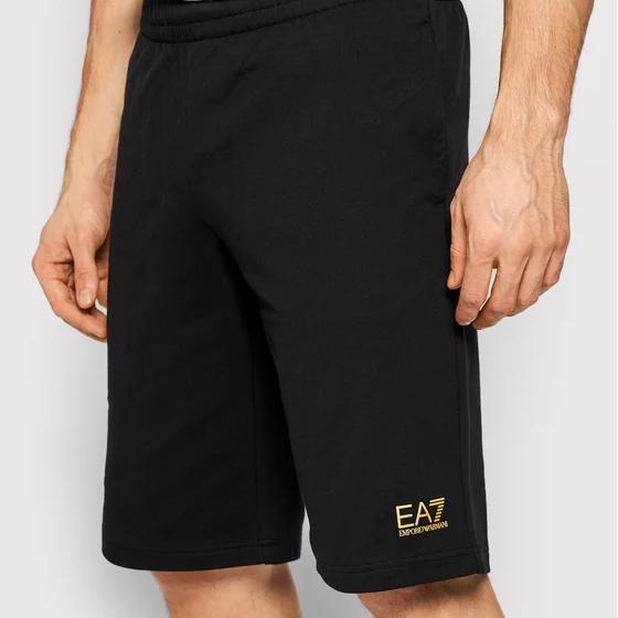 CELANA PENDEK BLACK GOLD EA7 ARMANI EMPORIO ORIGINAL AUTHENTIC