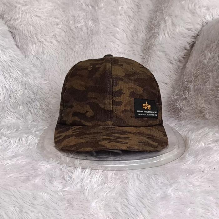 Topi alpha industries camo vintage