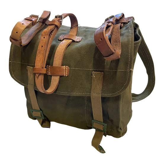 Original Vintage Sling Bag Original Romanian Nazi Army WW2