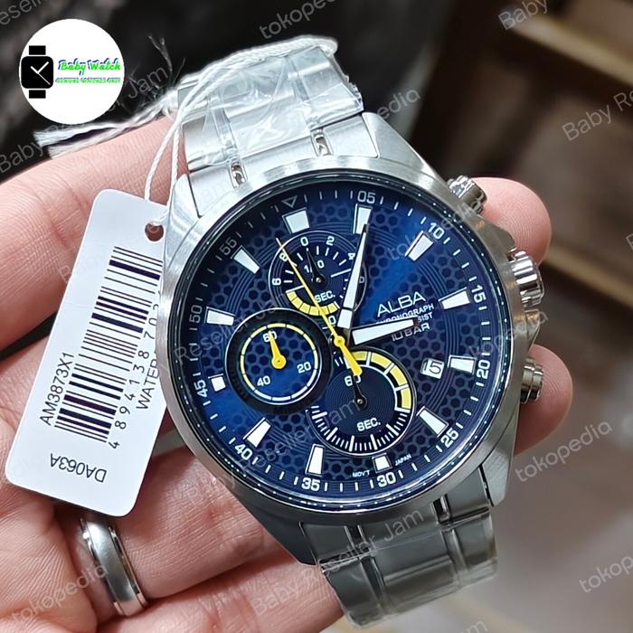 Jam Tangan Pria Chronograph Alba AM3873 AM3873X1 Original & Garansi
