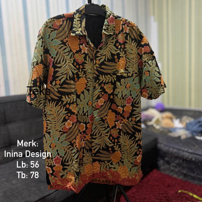 Baju Pria Second preloved - Batik kemeja polo shirt formal branded