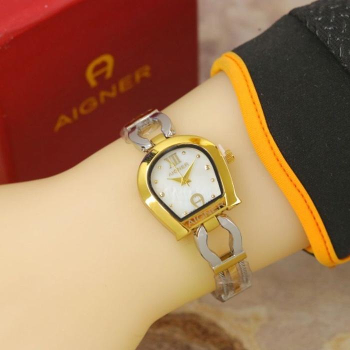 Aksesoris Smart Watch Jam Tangan Analog Fashion Cewe Wanita Kekinian Tali Rantai Stainles