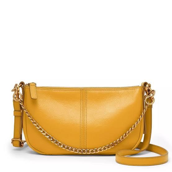 Fossil Jolie Baguette Golden Yellow