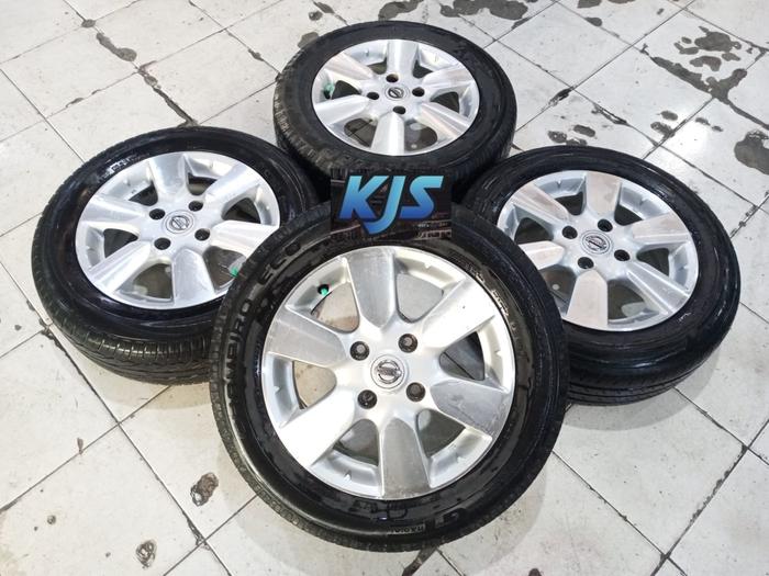 Velg Mobil Copotan Bekas Std Livina Ring 15 Pcd 4x114 Ban Bonus R15