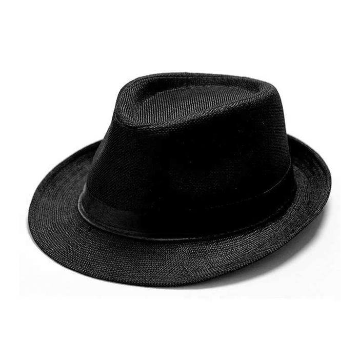 Topi Fedora Vedora Hat Vintage Penyanyi Musik Jazz Cafe Cowo Cewe Fashion Eropa Style