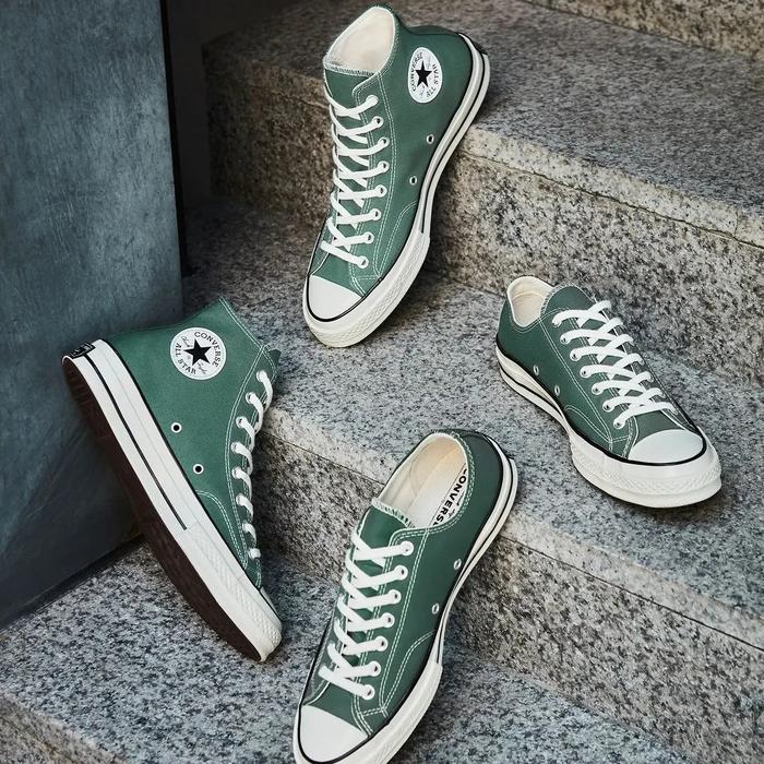 converse chuck 70 hi vintage canvas - admiral.elm.green