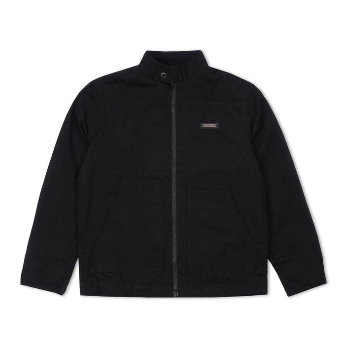 Jaket MGEE Basic Harrington Stand Collar Original MGEE Costa 001 Black