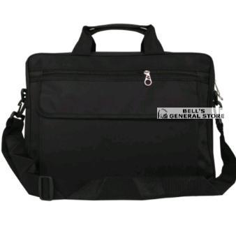 TERMURAH! Tas Laptop Selempang / Dokumen Ukuran HVS Warna Hitam Polos