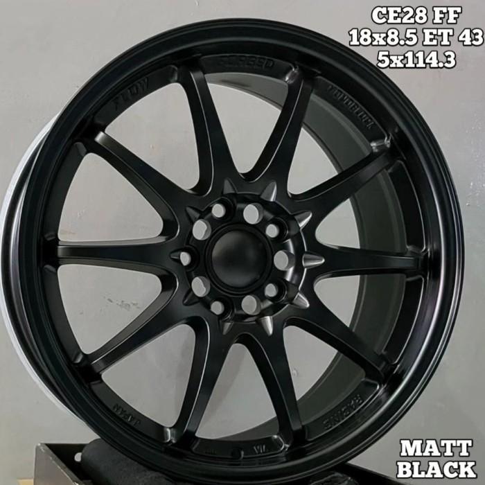 velg mobil ring 18 VOLKRAYS CE28 FLOW FORMING R18 xpander rush teriosb