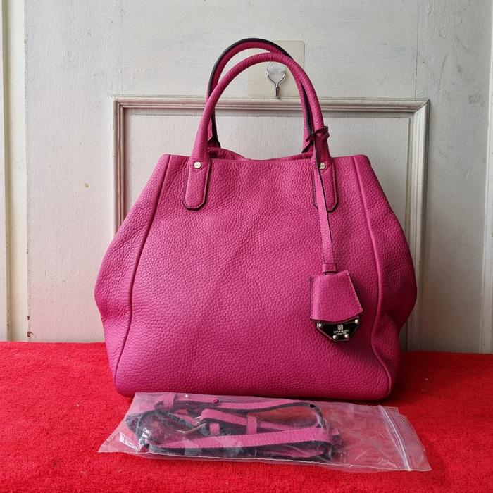 TAS SLING TOP HANDEL KULIT ASLI WANITA BRUNO MAGLI ITALY SECOND IMPORT