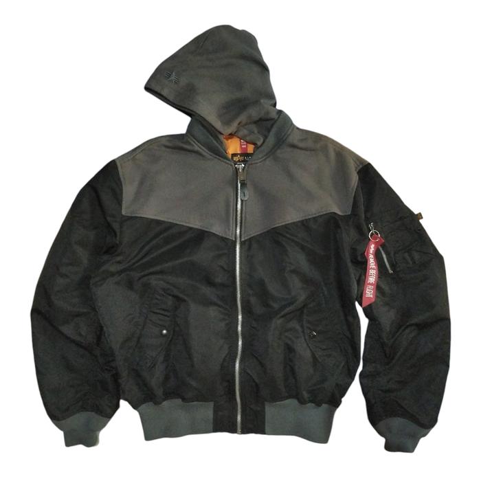 Alpha Industries L-2B Hooded Yoke Loose Flight Jacket (ma1 m65 m43 m51