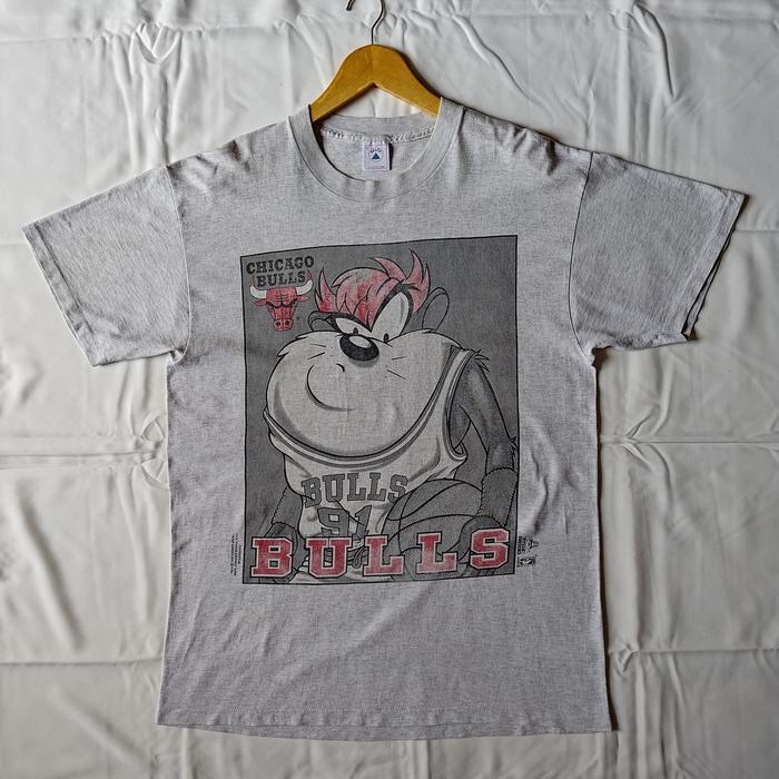 kaos vintage tazmania Devilz Warner bros X Chicago bulls