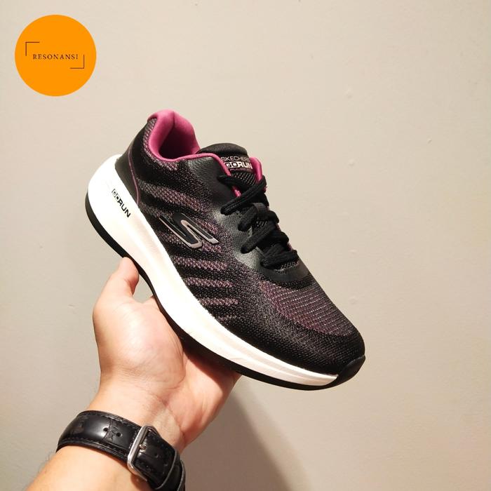 SEPATU WANITA TERBARU SKECHERS ORIGINAL SPORTS GO RUN PULSE 2.0 HITAM