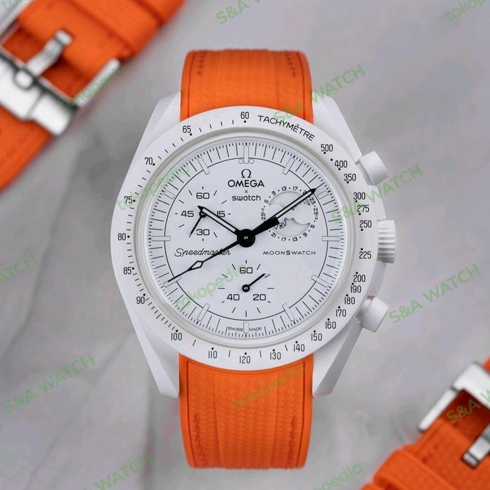Rubber Premium °OmegaXSwatch° Moon-Watch° 20Mm