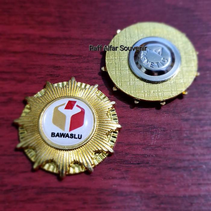 PIN BAWASLU MODEL PIN BINTANG - LENCANA BAWASLU