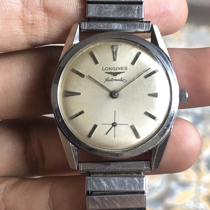 Longines wittnauer sub second vintage rare item