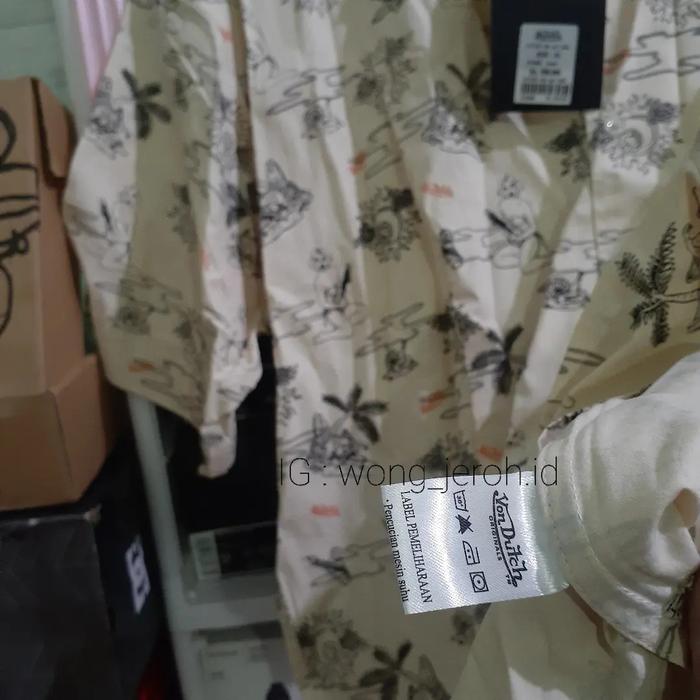 kemeja von dutch original