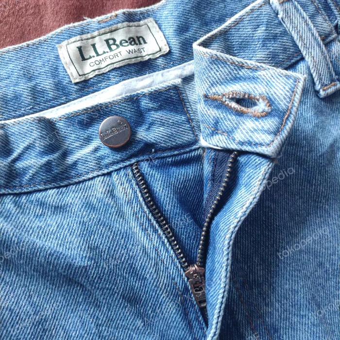 LL BEAN COMFORT WAIST ELASTIC JEANS  BKN CARHARTT MOMOTARO EVISU WTAPS