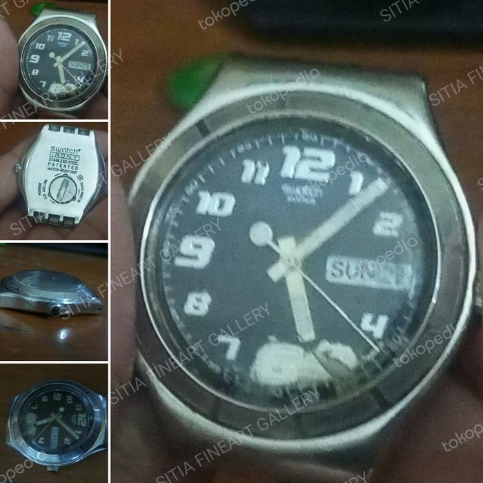 Artefact jam tangan original SWATCH IRONY Swiss SS PRIA