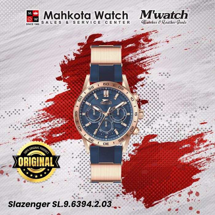 JAM TANGAN PRIA SLAZENGER SL.9.6394.2.03 ORIGINAL
