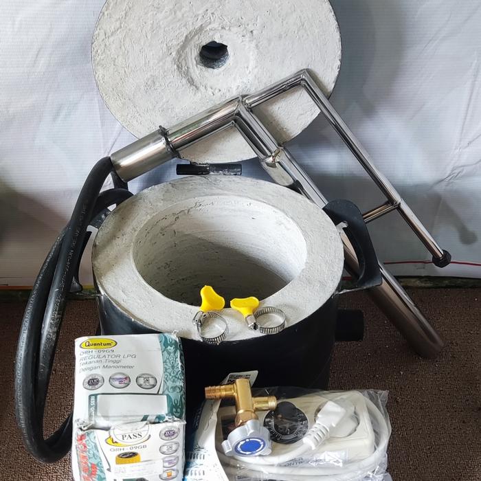 tungku peleburan logam mulia 6kg