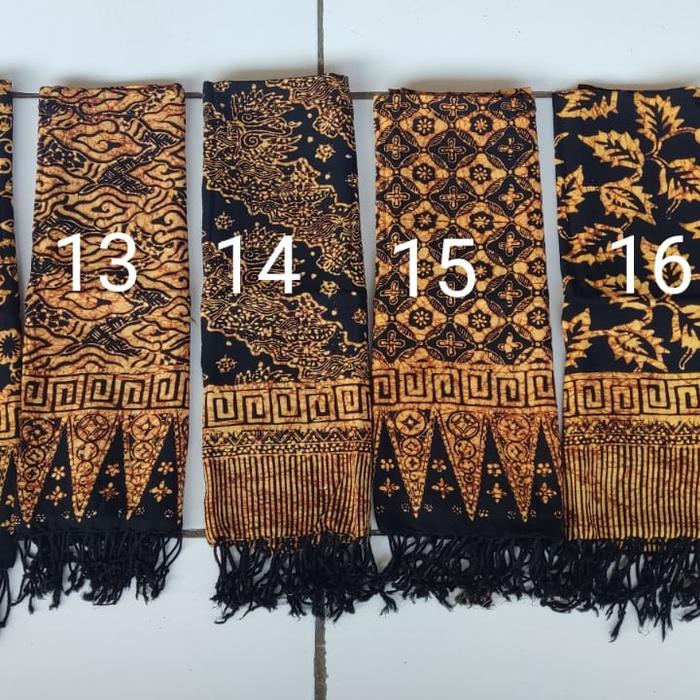 Syal batik katun paris