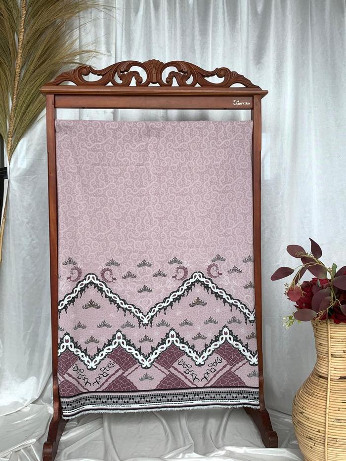 Batik Gabovira_Motif Siger Tuppuk_Khas Lampung