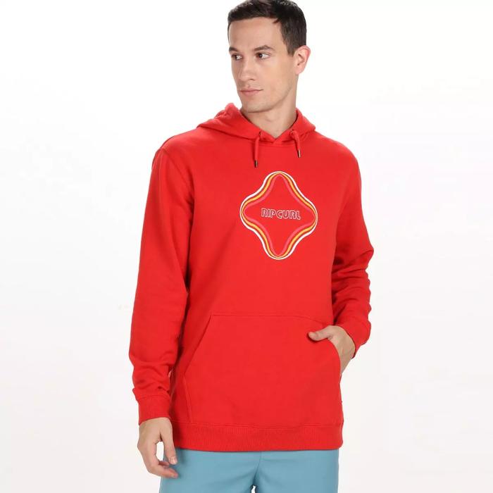 Jaket Rip Curl Surf Revival Red Hoodie Original
