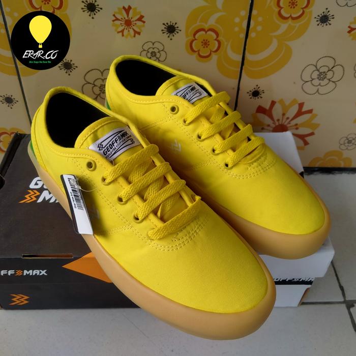 Geoff Max Official - Ethan Yellow Gum | Sepatu Pria | Sneakers Size 40