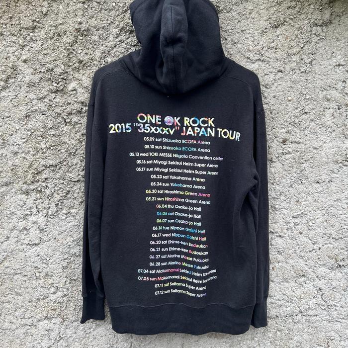 Hoodie ONE OK ROCK 35XXXV SAITAMA SUPER ARENA 2015 OFFICIAL MERCH