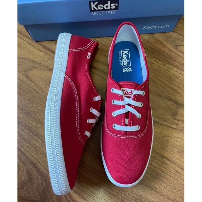 KEDS-CHAMPION CANVAS RED