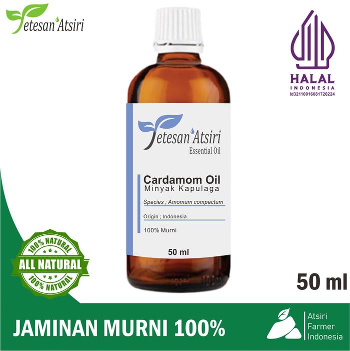 minyak atsiri kapulaga murni kapolaga cardamom pure essential oil