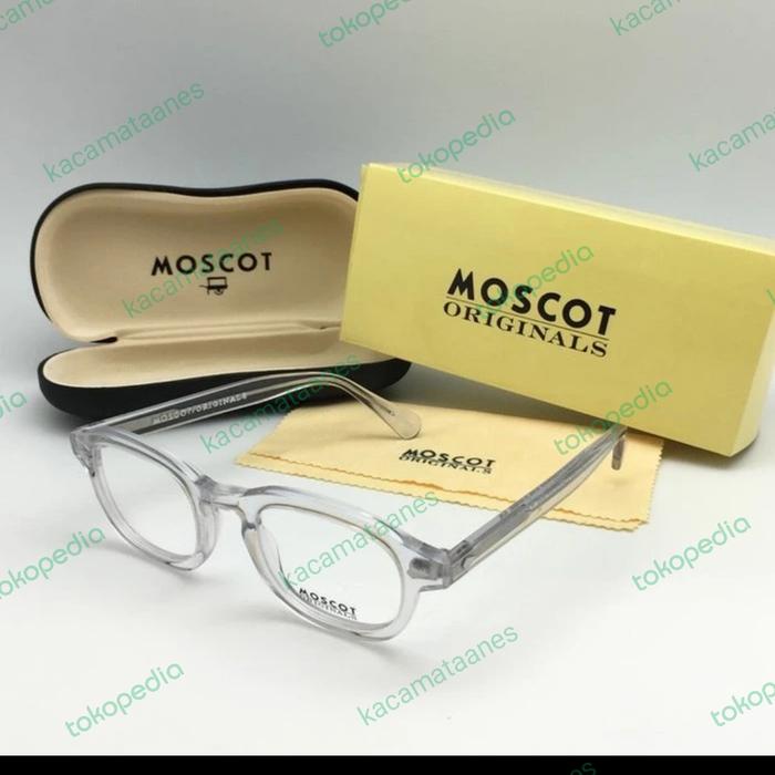 kacamata moscot lemtosh square clear