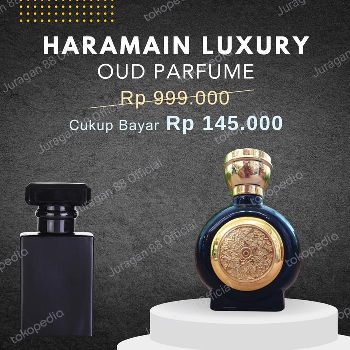 Parfum Haramain Luxury dipakai imam masjidil haram haji mekah madinah Wanginya raudhah