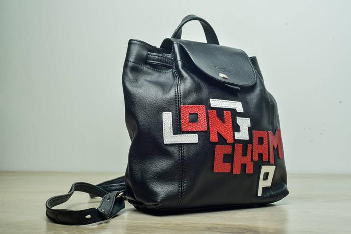 Le Pliage Cuir Black LGP Blackpack Small (sz : 23/24x23x9 cm)
